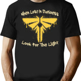 Firefly Spray Paint T-Shirt for Men & Women, T-Shirts Graphic Tee - Black