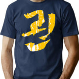 Fist (Kwon) Korean T-Shirt for Men & Women, T-Shirts Graphic Tee - Navy