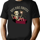 Five More Minutes T-Shirt - Retro Graphic Tee for Men & Women - Black