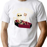 Five More Minutes T-Shirt - Retro Graphic Tee for Men & Women - White