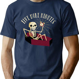 Five More Minutes T-Shirt - Retro Graphic Tee for Men & Women - Navy
