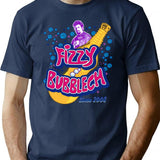 Fizzy Bubblech T-Shirt for Men & Women, T-Shirts Graphic Tee - Navy