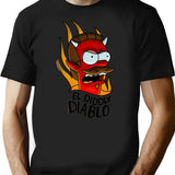 Flanders Hell (1) T-Shirt for Men & Women, T-Shirts Graphic Tee - Black