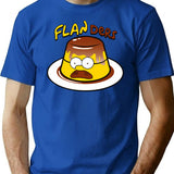 Flanders T-Shirt for Men & Women, T-Shirts Graphic Tee - Blue