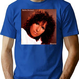 Floral Elegance From Ages Past T-Shirt - Retro Graphic Tee for Men & Women - Blue