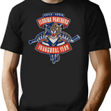 Florida Panthers 1993 Inaugural Season Worn T-Shirt for Men & Women, T-Shirts Graphic Tee - Black