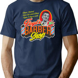 Floyd'S Barbershop T-Shirt for Men & Women, T-Shirts Graphic Tee - Navy