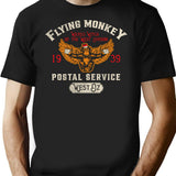 Flying Monkey Postal Service Ii Dks Worn T-Shirt - Black