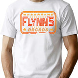 Flynn'S Arcade Sign T-Shirt for Men & Women, T-Shirts Graphic Tee - White