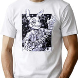 Fnaf Security Breach Vanny Joker Black And White Stiker T-Shirt for Men & Women, T-Shirts Graphic Tee - White