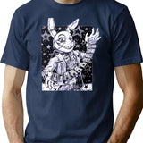 Fnaf Security Breach Vanny Joker Black And White Stiker T-Shirt for Men & Women, T-Shirts Graphic Tee - Navy
