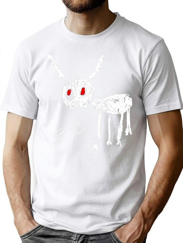 For All The Dogs Funny T-Shirt for Men & Women, T-Shirts Graphic Tee - White