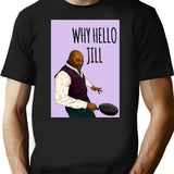 For Men Women Why Hello Jill Ainsley Hariott Card Classic T-Shirt - Black