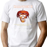 For Mens Womens Halloween Ii T-Shirt - Retro Graphic Tee for Men & Women - White