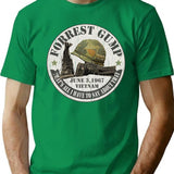 Forrest Gump Vietnam 1967 T-Shirt for Men & Women, T-Shirts Graphic Tee - Green