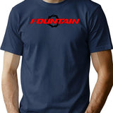 Fountain Boats Powerboat 2 T-Shirt for Men & Women, T-Shirts Graphic Tee - Navy