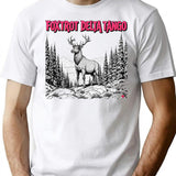 Foxtrots Deltas Tangos Funny Deer Foxtrots Deltas Tango T-Shirt - White