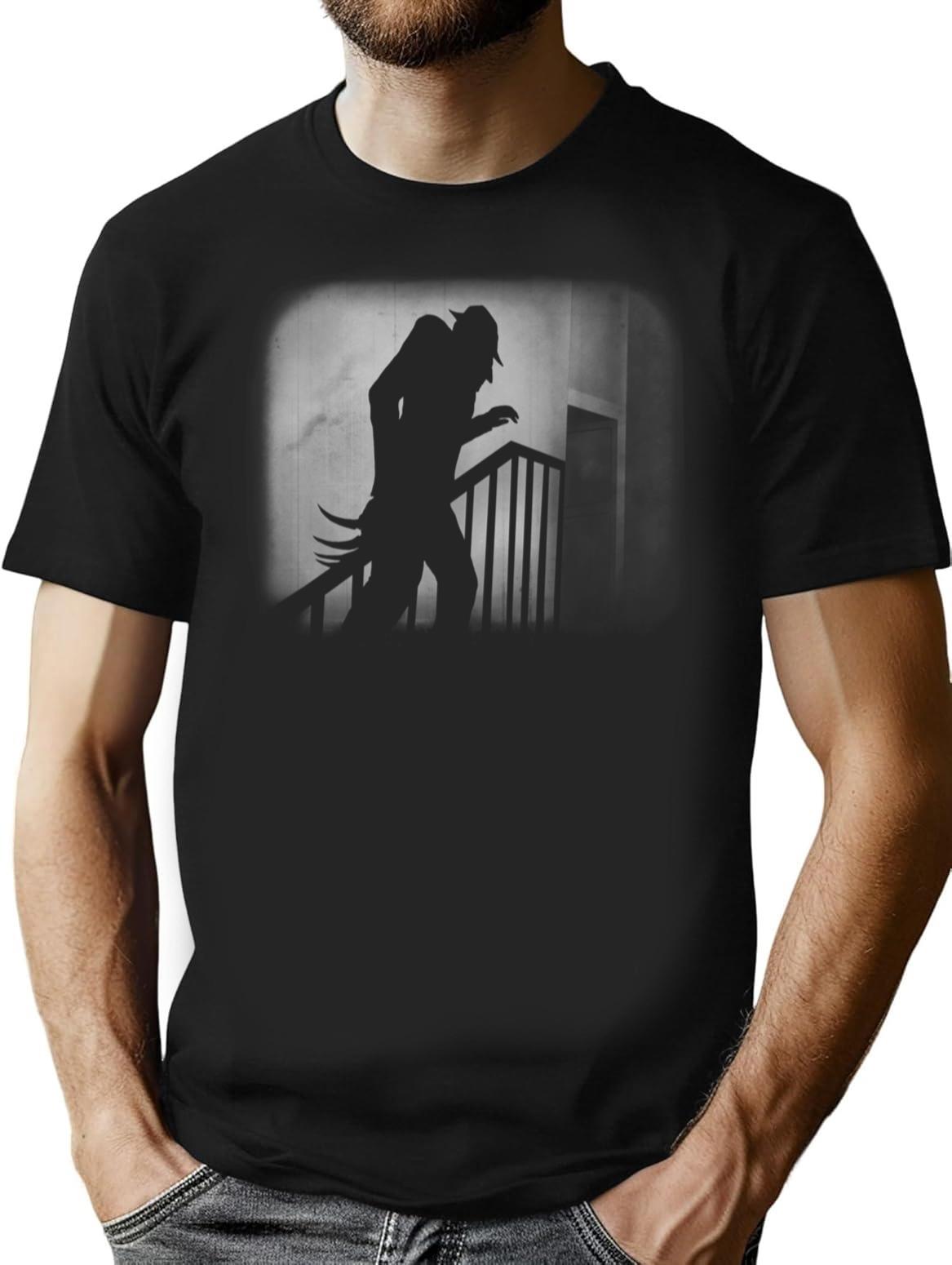 Freddyratu T-Shirt - Retro Graphic Tee for Men & Women - Black