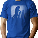 Freddyratu T-Shirt - Retro Graphic Tee for Men & Women - Blue