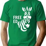 Free Ed Never Forget Ed The Zebra Classic T-shirt - Green