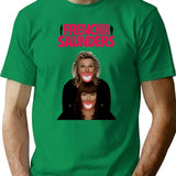 French And Saunders Classic T-Shirt - Retro Graphic Tee for Men & Women - Green