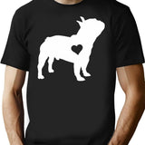 French Bulldog Art French Bulldog Love French Bulldog Mama French Bulldog Owner French Bulldog T-Shirt - Black