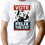 Friends Felines And Fanatics Of Fun T-Shirt - White