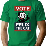 Friends Felines And Fanatics Of Fun T-Shirt - Green