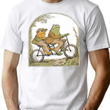 Frog And Toad Cute Ideas Gift T-Shirt - White