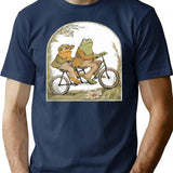 Frog And Toad Cute Ideas Gift T-Shirt - Navy