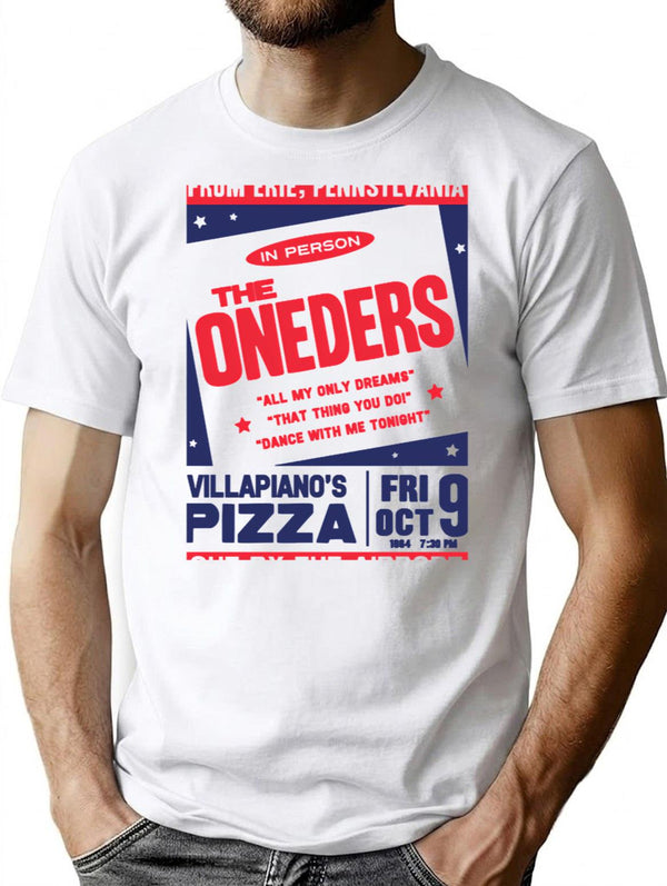 From Erie T-Shirt for Men & Women, T-Shirts Graphic Tee - White