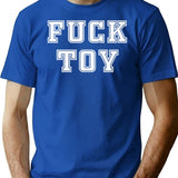 Fuck Toy T-Shirt - Retro Graphic Tee for Men & Women - Blue