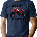 Funny 3-wheeler Design T-Shirt - Sarcastic Humor Graphic Tee - Navy