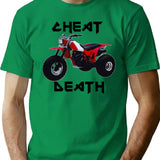 Funny 3-wheeler Design T-Shirt - Sarcastic Humor Graphic Tee - Green
