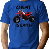 Funny 3-wheeler Design T-Shirt - Sarcastic Humor Graphic Tee - Blue