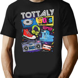 Funny 80s Retro Shirt 1980s Party Tshirt Turntable Cassette T-Shirt - Black