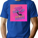 Funny 90s T-Shirt - Sarcastic Humor Graphic Tee - Blue