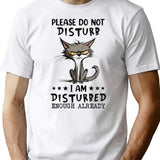 Funny Animal T-Shirt - Sarcastic Humor Graphic Tee - White