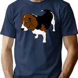 Funny Beagle Saying For Beagle Lovers T-Shirt - Navy