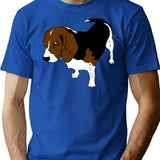 Funny Beagle Saying For Beagle Lovers T-Shirt - Blue