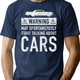 Funny Car Lover Gift - Garage Owner Car Fixer Enthusiast T-Shirt - Navy