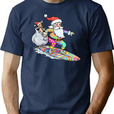 Funny Christmas T-Shirt - Sarcastic Humor Graphic Tee - Navy