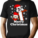 Funny Comic Calvin And Hobbes Art Gift Fan T-Shirt - Black