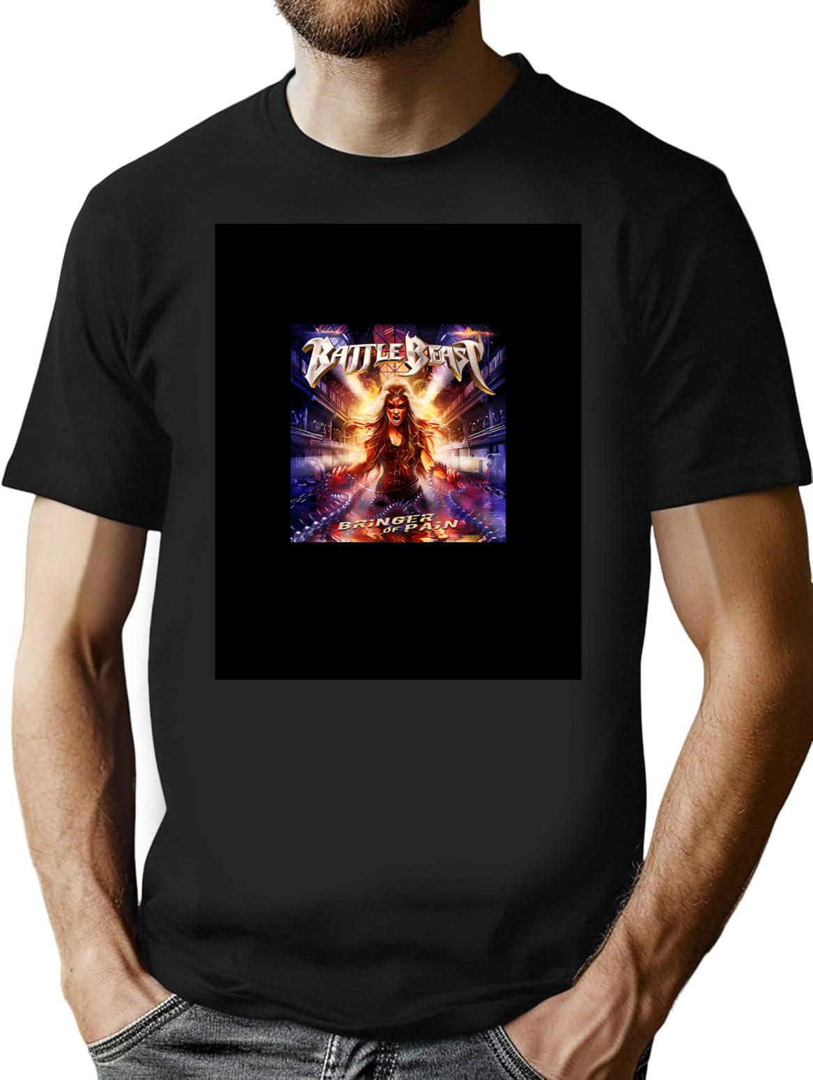 Funny Gift Band Psychedelic Metal Rock Retro Wave 785 T-Shirt for Men & Women, T-Shirts Graphic Tee - Black