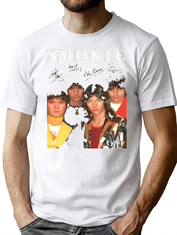 Funny Gift Chasing Shadows Music T-Shirt for Men & Women, T-Shirts Graphic Tee - White