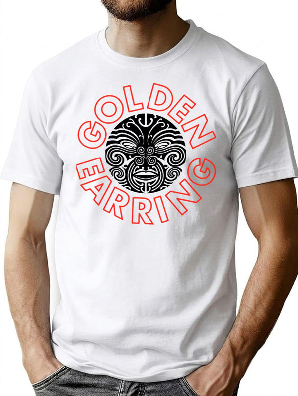 Funny Gift Golden Earring Cute Gifts T-Shirt for Men & Women, T-Shirts Graphic Tee - White