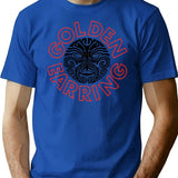 Funny Gift Golden Earring Cute Gifts T-Shirt for Men & Women, T-Shirts Graphic Tee - Blue