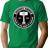 Grabthar's Hammers (for Light Shirts) - Retro Graphic Tee for Men & Women - Green