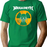 Gradient Green Leaves For A Flowing Effect T-Shirt - Green