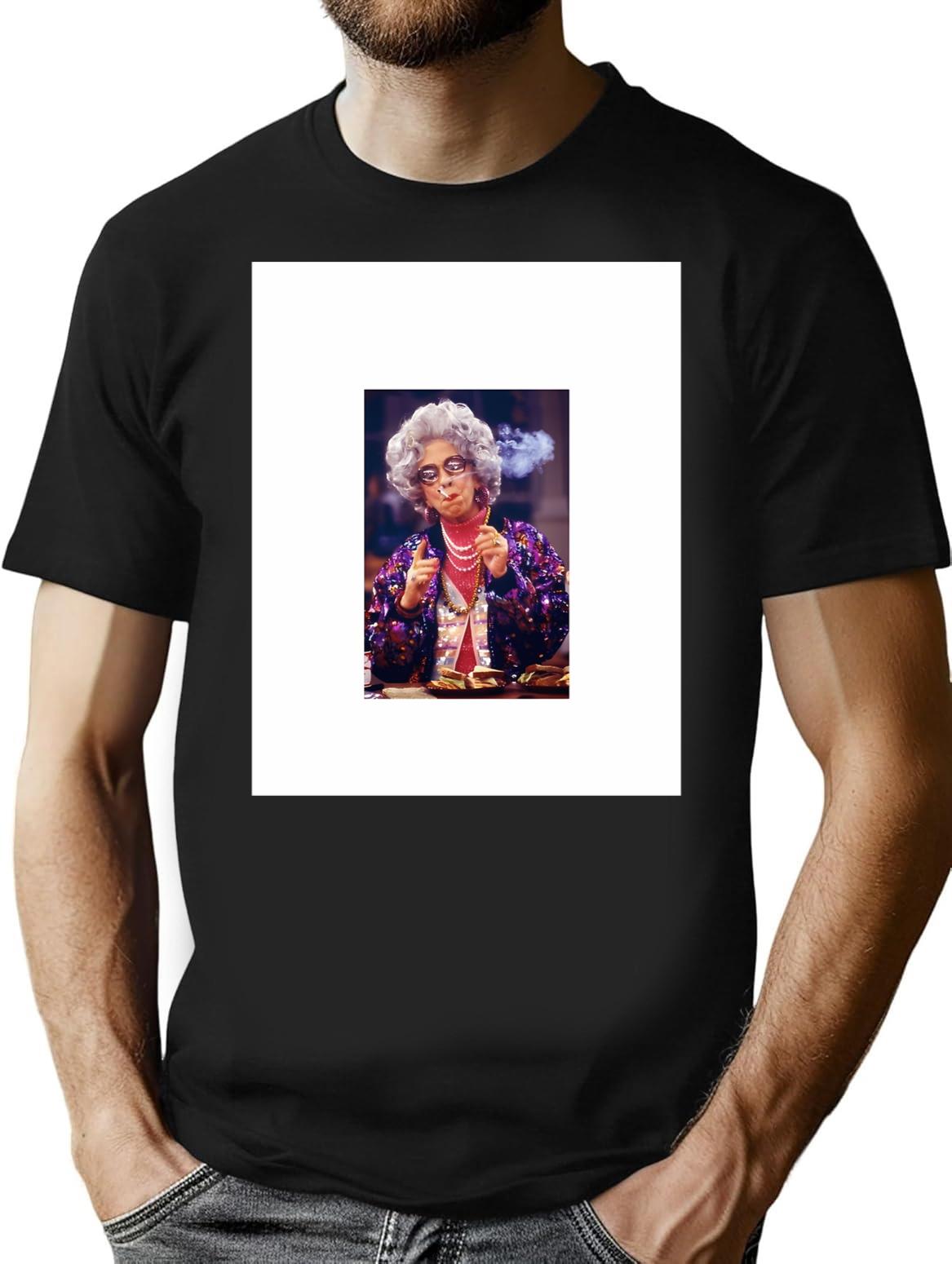 Grandma Yetta (1) T-Shirt - Retro Graphic Tee for Men & Women - Black